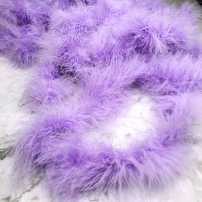 Marabou Feather String (Swansdown) - Lilac