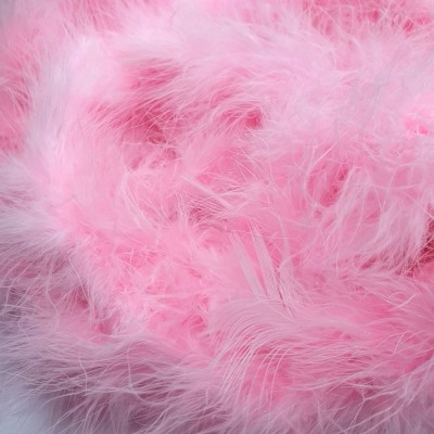 Marabou Feather String (Swansdown) - Mid Pink