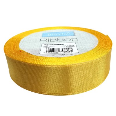 Trimits Budget Satin Ribbon - Gold 20mm