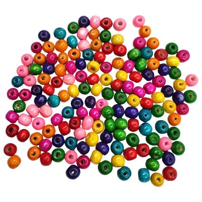 Trimits Assorted Wooden Beads - 8mm 