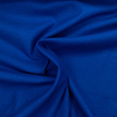 112cm - 100% Brushed Cotton Fabric Wincyette Flannel - Royal Blue