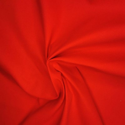 100% Cotton Canvas Fabric - Red