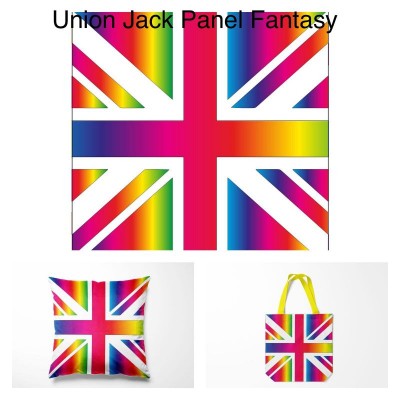 (PRE ORDER) Union Jack Fantasy Fabric - Panel