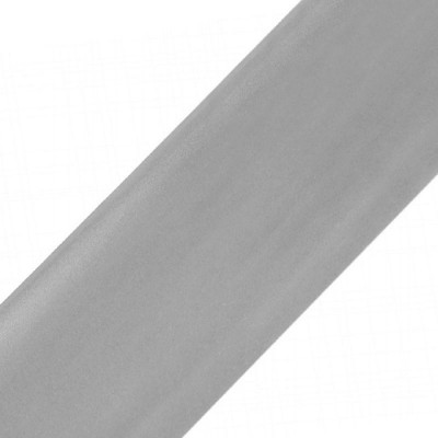 Reflective webbing tape width 50mm iron-on Grey