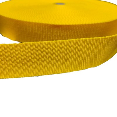 40mm - Yellow Polypropylene Webbing