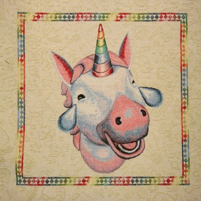 New World Tapestry Panel - Winky The Unicorn Design 4