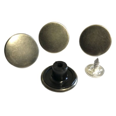 Jean Stud Buttons with Pin Zinc 17mm 