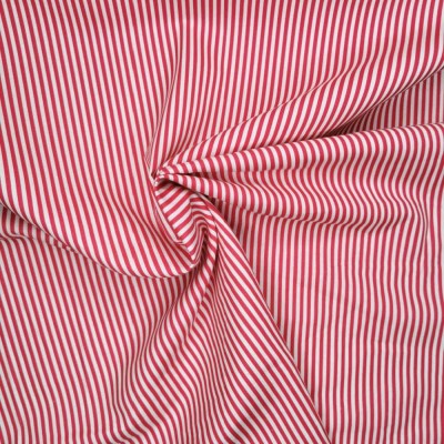 100% Cotton Fabric by Crafty Cotton - Candy Stripe - Cerise