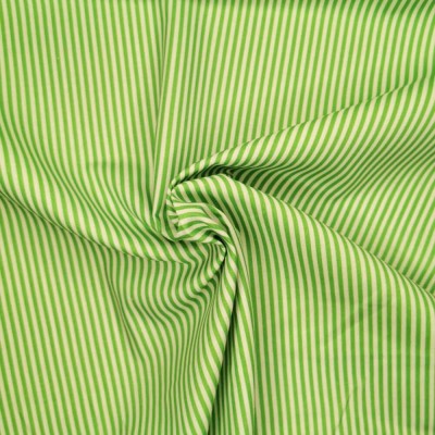100% Cotton Fabric by Crafty Cotton - Candy Stripe - Apple