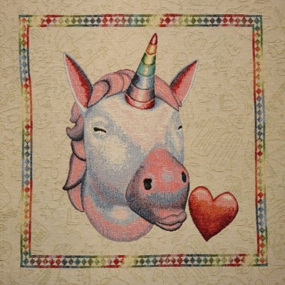 New World Tapestry Panel - Winky The Unicorn Design 6