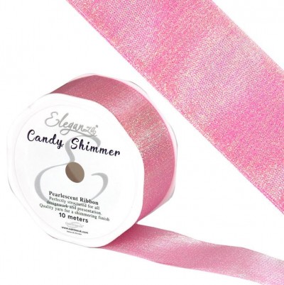 Eleganza Metallic Candy Shimmer Iridescent Sugar Pink 38mm