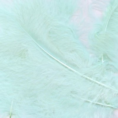 Eleganza Craft Marabou Feathers Mixed 3inch-8inch 8g bag - Light Blue