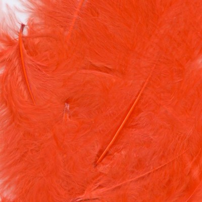 Eleganza Craft Marabout Feathers Mixed 3inch-8inch 8g bag - Red