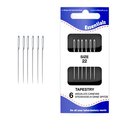 Essentials Hand Sewing Needles - Tapersty Needles Size 22