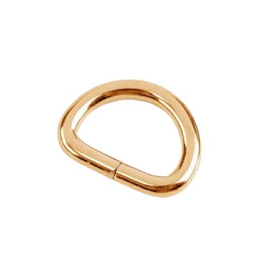 D-Ring Metal Pink Gold - 20mm