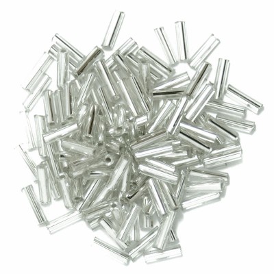 Extra Value Beads - Beads Bugle Silver