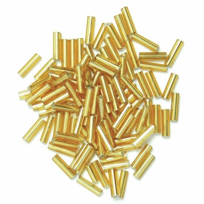 Extra Value Beads - Beads Bugle Gold