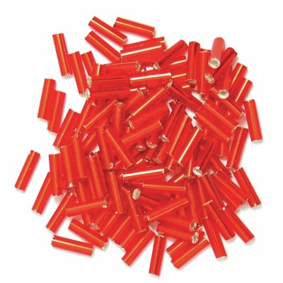 Extra Value Beads - Beads Bugle Red