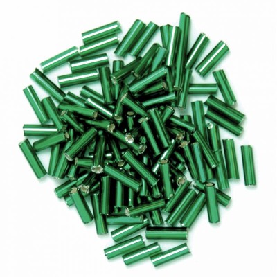 Extra Value Beads - Beads Bugle Green