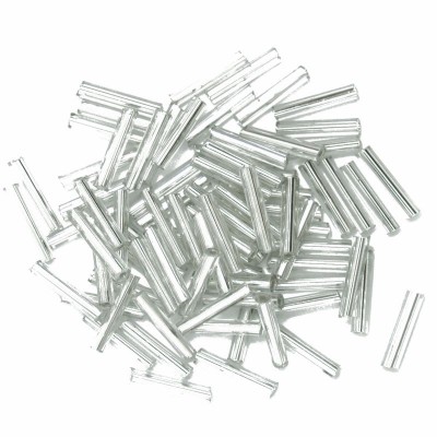 Extra Value Beads - Beads Bugle Long Silver