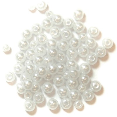 Trimits Beads - 4mm Pearls - White