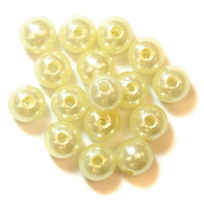 Trimits Beads - 8mm Pearls - Cream