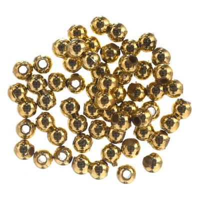 Trimits Beads - Beads Plated 4mm Gold