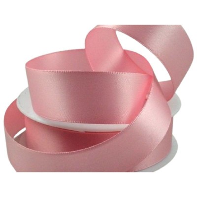 Double Sided Satin Ribbon - Baby Pink 50mm
