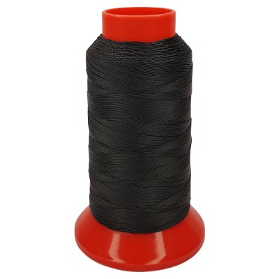 Bonded Nylon Thread 40s - 500m - Black