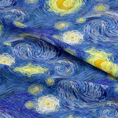 100% Cotton By Crafty Cotton - Starry Night 2