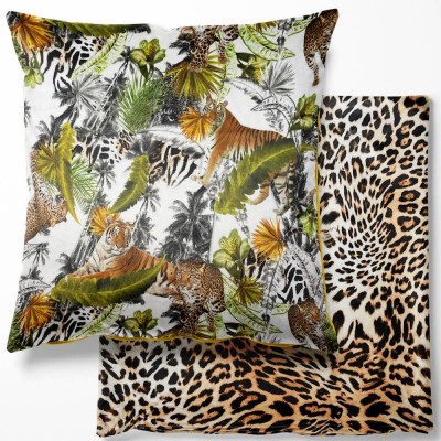 Digital Print Crafty Velvet Cushion Cover - Kruger Cushion