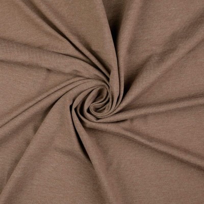 Plain Cotton Jersey Fabric - Teddy Marl