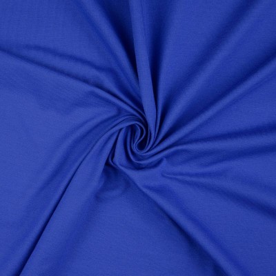 Plain Cotton Jersey Fabric - Royal Blue