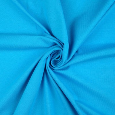 Plain Cotton Jersey Fabric - Turquoise
