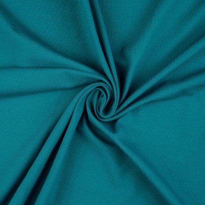 Plain Cotton Jersey Fabric - Emerald Green
