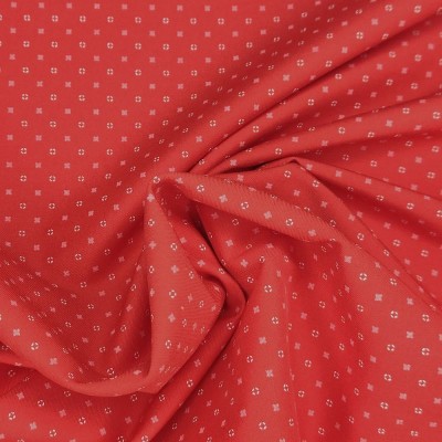 Bengaline Ditsy Fabric - Red