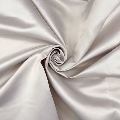 Duchess Satin Fabric - Silver