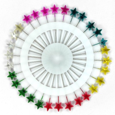 Pin Wheel Stars Assorted 30 Piece - SS471