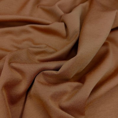 Ponte Roma Jersey Fabric - Rust
