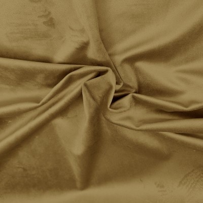 London Velour Curtain Upholstery Fabric - Fudge