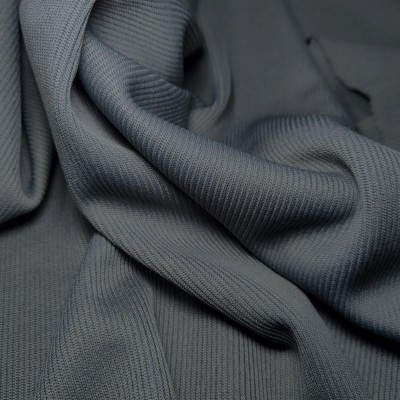 2x2 Knitted Rib - Sedona Grey