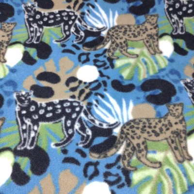 Jungle Leopard - Anti Pil Printed Fleece