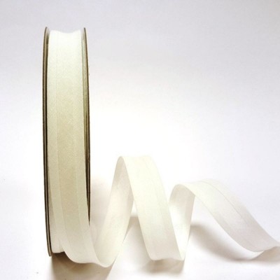 Bias Binding Cotton 25mm - Ivory