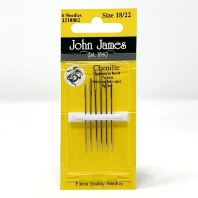 John James Hand Sewing Needles - Chenille 18 / 22