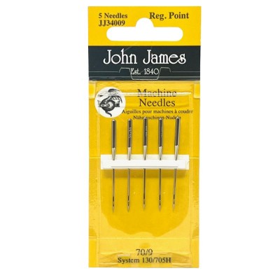 John James Machine Needles - Regular Point 9 / 70