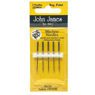 John James Machine Needles - Regular Point 14 / 90