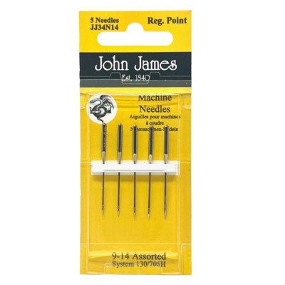 John James Machine Needles - Regular Point 9 / 14