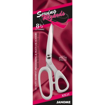 Janome Sewing Wizards Sidebent Dressmaking Scissors - XIS31