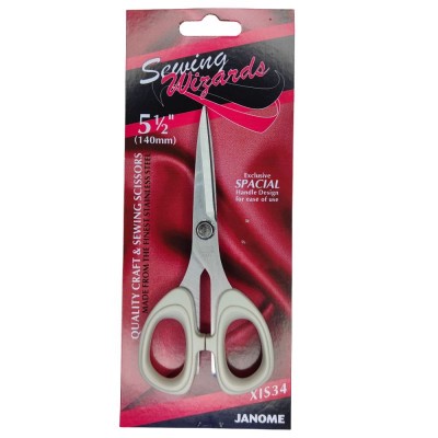 Janome Sewing Wizards Craft & Sewing Scissors 5.5