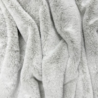 Super Soft Luxury Quality Plush Fur - Silver Fox